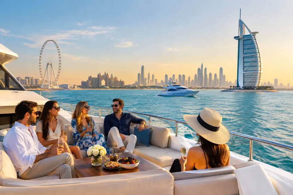 Private Yacht Charter for Groups in Dubai
